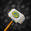 Custom 3D Printed NFL Thor Hammer - Green Bay Packers